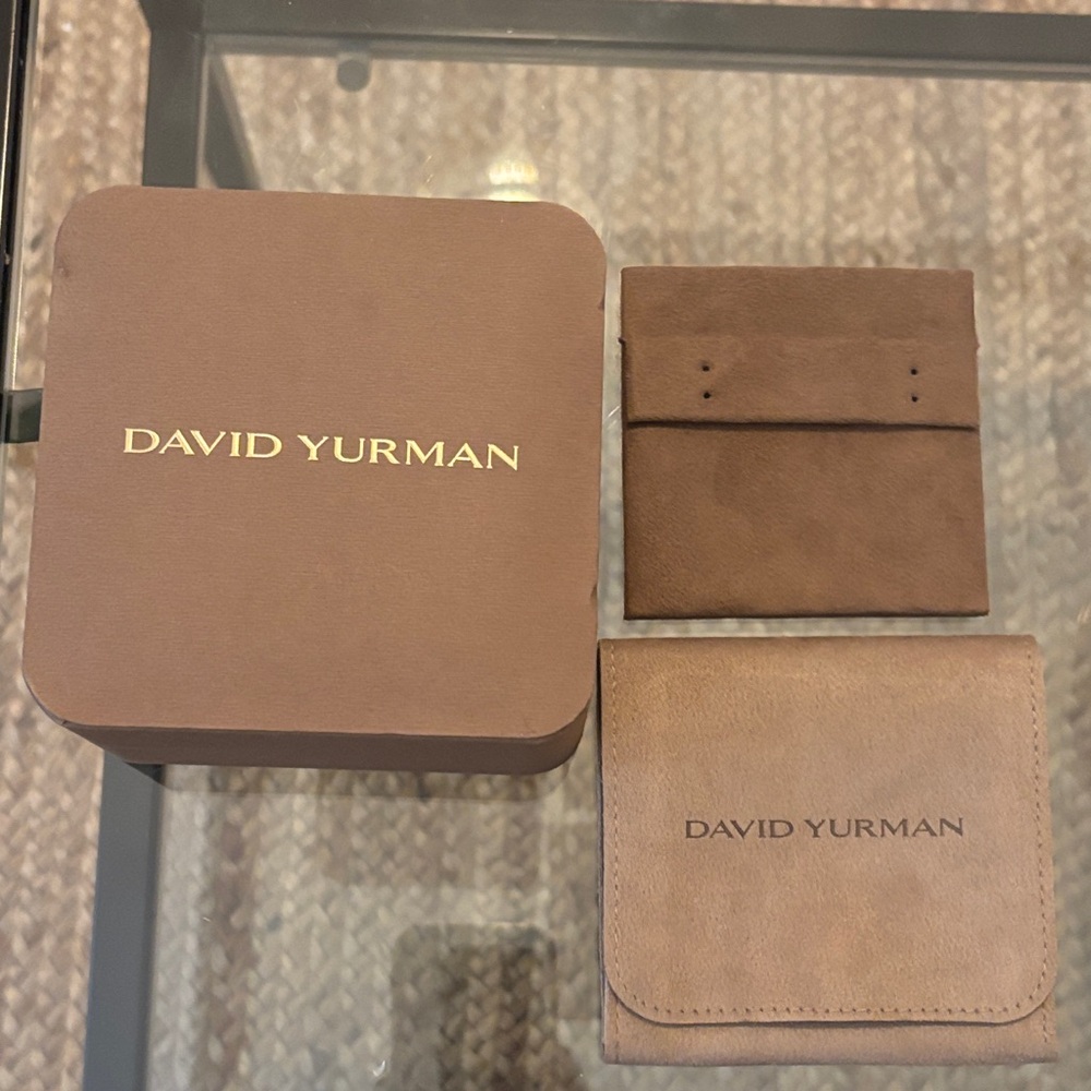 David Yurman Chocolate Brown Jewelry Box - Picture 5 of 9